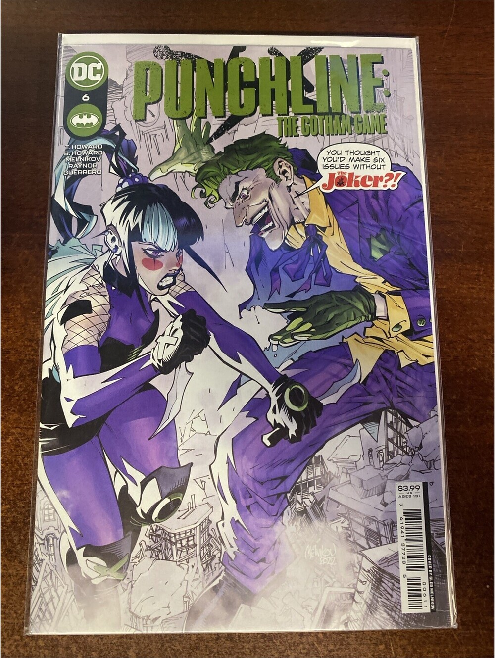 PUNCHLINE THE GOTHAM GAME #6 COVER A GLEB MELNIKOV DC COMICS 2023